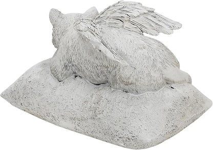 Holiberty Cat Angel Figurine Memorial Pet Stone Statue - Image 7