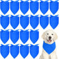Abbylike 20 Pcs Sublimation Blank Dog Bandanas Plain Bandanas by Abbylike