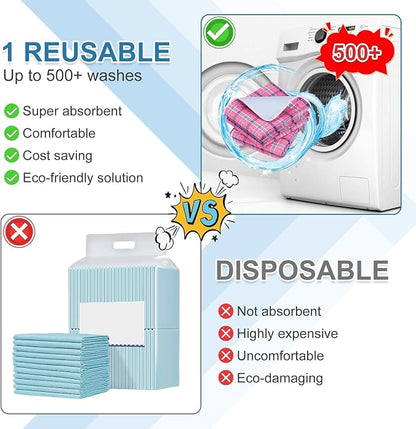 OUTCREATOR® Washable Bed Pads 34" x 76" - Image 6