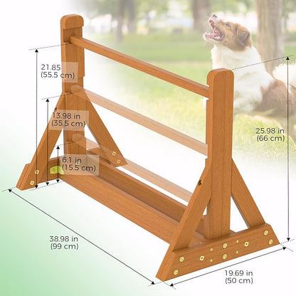Dog Agility Set, Wooden Dog Agility Jumps & Dog Hurdles, Dog Agility Equipment - Image 5