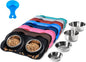 Hubulk Pet Dog Bowls 2 Stainless Steel Dog Bowl by Hubulk