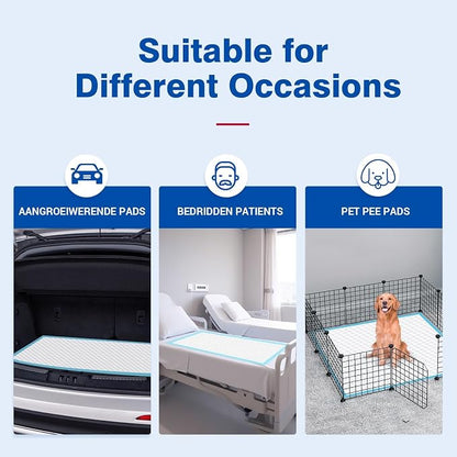 Bed Pads Disposable 40"X60" Chucks Pads Oversized Underpads - Image 8