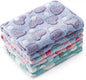 1 Pack 3 Blankets Super Soft Fluffy Premium Fleece Pet Blanket Flannel Paw by CADONO