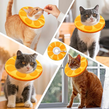 Cat Cone Collar Soft, Adjustable Cat Recovery Collars - Image 7