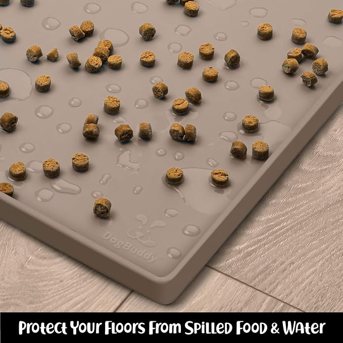 DogBuddy Dog Food Mat – Waterproof Dog Bowl Mat - Image 5