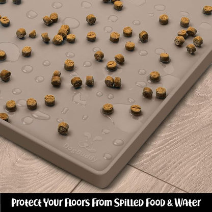 DogBuddy Dog Food Mat – Waterproof Dog Bowl Mat - Image 5