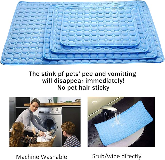 Dog Cooling Mat Pet Cooling Pads Dogs & Cats Pet Cooling Blanket - Image 4