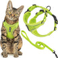 Voyager Escape-Proof Step-in Lock Cat Harness & 5ft Neoprene-Handle Leash Set by BestPetSuppliesLLC