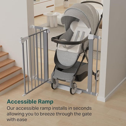 Cumbor 29.7"-40.6" Baby Gate for Stairs, Mom's Choice Awards Winner-Dog Gates - Image 8