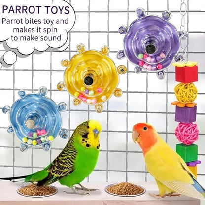 Budgie Toys, Parakeet Training Toy, Interactive Bird Educational Toy - Image 3