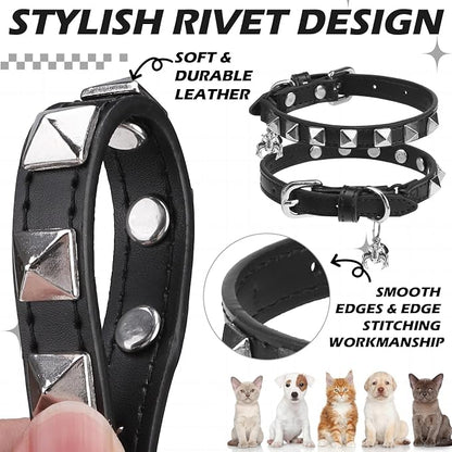 EXPAWLORER Halloween Leather Cat Collar - Image 4