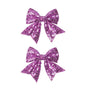 3-inch Sequined Bow Hair Clips For Baby Girls, Kids and Young Women Birthday by Koolgil