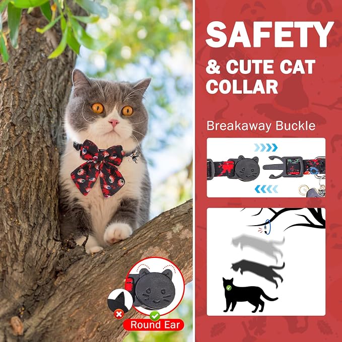 SCENEREAL Halloween Cat Collar - Image 5