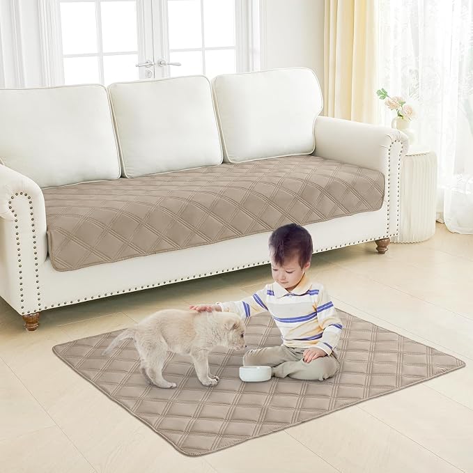 Smiry Waterproof Dog Bed Cover Blanket 82x102, Soft Reversible Pet Blanket - Image 7