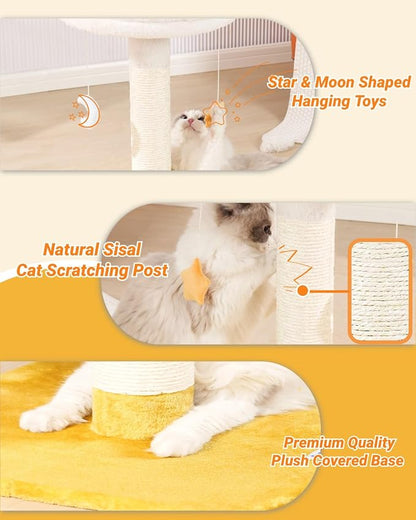 Happi N Pets 28" Tall Cat Scratching Post - Image 3