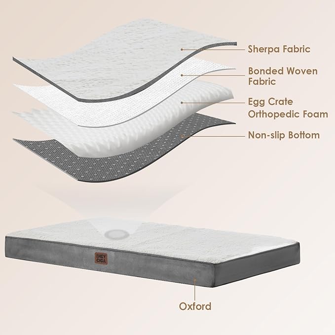 EHEYCIGA Orthopedic Dog Beds for Large Dogs - Image 4