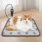 Cat Heating Pad 18x18 in with Smart Thermostat Switch and Power Line Protection by Afullrangeofservicesforyourpet