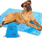 INSPECTOR TAIL Self Cooling & Traveling Mat + Free String Bag Pack/Washable & by InspectorTail