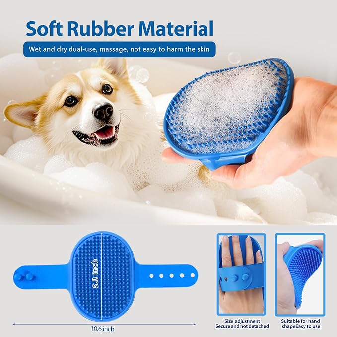 5 Piece Dog Grooming Brush Set - Image 5