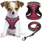 YIMEIS Dog Harness and Leash Set, No Pull Soft Mesh Pet Harness, Reflective by YIMEIS
