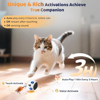 ORSDA Cat Ball Toys, Interactive Cat Toy - Image 2