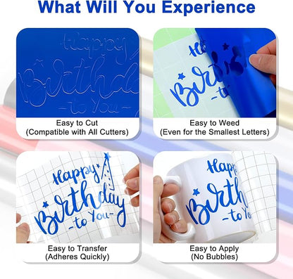 Blue Permanent Vinyl - Image 4