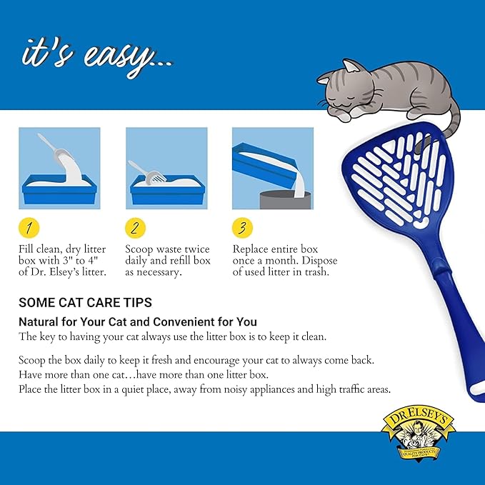 Dr. Elsey's Ultra Unscented Clumping Clay Cat Litter 18 lb Bag - Image 2