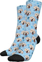 D-Story Custom Face Socks, Personalized Photo Picture on Socks, Unisex Athletic by Enjoy-yjl