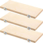 Okllen 3 Pack Bird Perch Stand, Parrot Wood Platform, Natural Wooden Perch Toys by Okllen