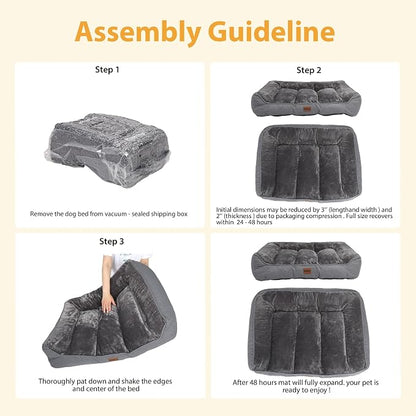 Orthopedic Dog Bed for Extra Large Dogs - Image 4