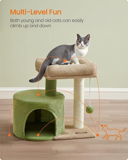 Feandrea Cat Tree, Small Cat Tower - Image 3