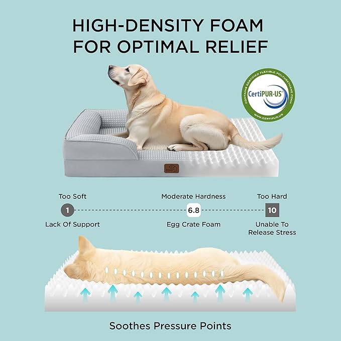 Bedsure Orthopedic Dog Beds Large Sized Dog - Image 3