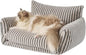 Hollypet Cat Bed Fluffy Plush Mutifuctional Double-Layer Soft Pet Couch by Hollypet