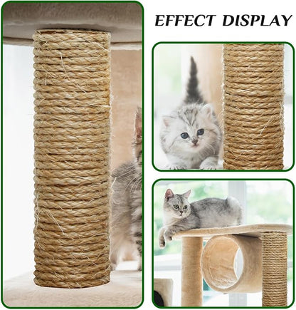 Cat Natural Sisal Rope 1/4 Inch 6mm 164-Feet - Image 5