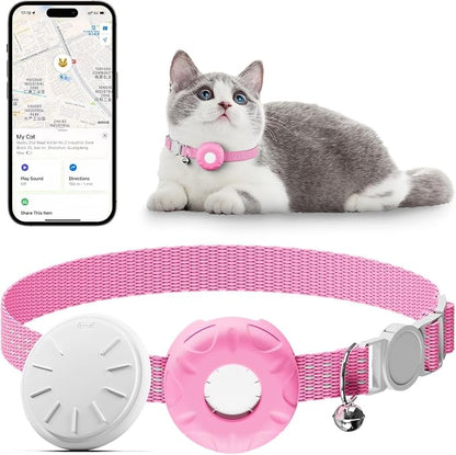 Cat Tracker, Pet Tracker for Cats Compatible by HONGTOPH