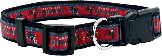 Pets First NFL Tampa Bay Buccaneers Licensed PET COLLAR, Small by PETSFIRST