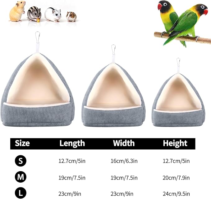 Medium Winter Warm Bird House and Bird Bed - Image 2