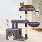 Taoqimiao MS043G Cat Tree, 32.2-Inch Cat Tower by Taoqimiao