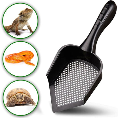 SunGrow Reptile Litter Scoop, Pointed Edge, - Image 2