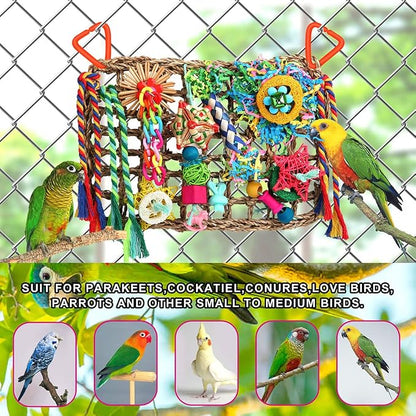 Foraging Toys for Parakeets Cockatiel Conures Lovebirds - Image 6