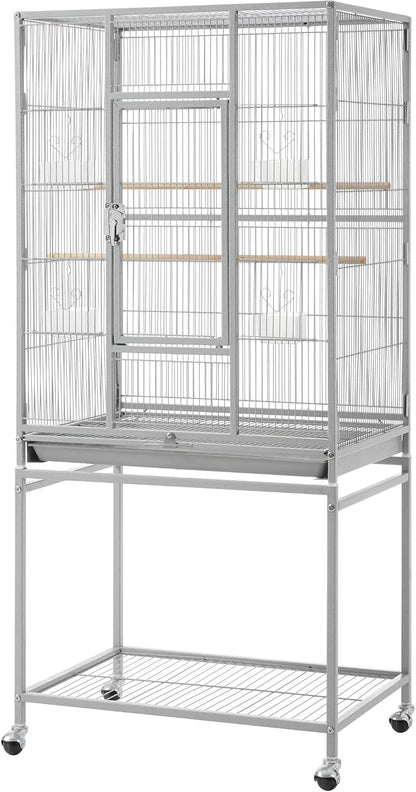 Topeakmart 53.5inch Height Large Bird Cage Extral Space Parrot Cage by Topeakmart