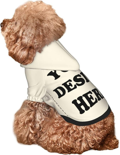 Dog Clothes, Custom Dog Hooded Sweatshirt, Personalized Pet Costume Robe Shirt - Image 6