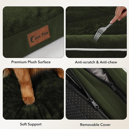 Orthopedic Dog Beds for Large Sized Dogs, Waterproof Egg Crate Foam Large Dog - Image 6
