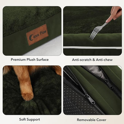 Orthopedic Dog Beds for Extra Large Dogs, Waterproof Egg Crate Foam XL Dog Bed - Image 6