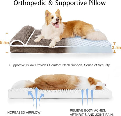 Orthopedic Jumbo Dog Bed Large Sized Dog - Image 6