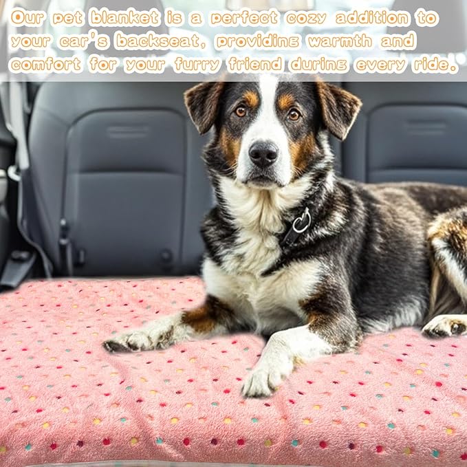 Dog Blankets for Small Medium Dogs Washable, 3 Pack Pet Blanket Washable 30" x - Image 6