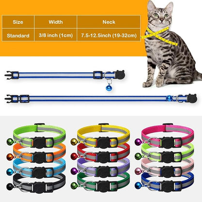 12 Pack Reflective-Breakaway Cat Collars - Image 5