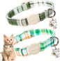 ARING PET 2 Pack Cat Collar-Cute Cotton Cat Collar by ARINGPET