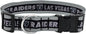 Pets First NFL Raiders Licensed PET COLLAR, Extra Large by PETSFIRST