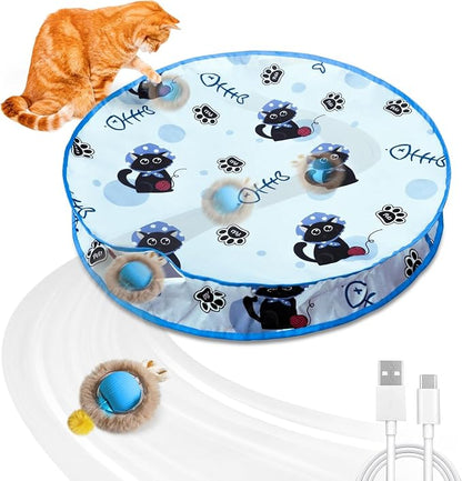 Interactive Cat Toys for Indoor Cats 2025 New Speedy Ball by Unknown